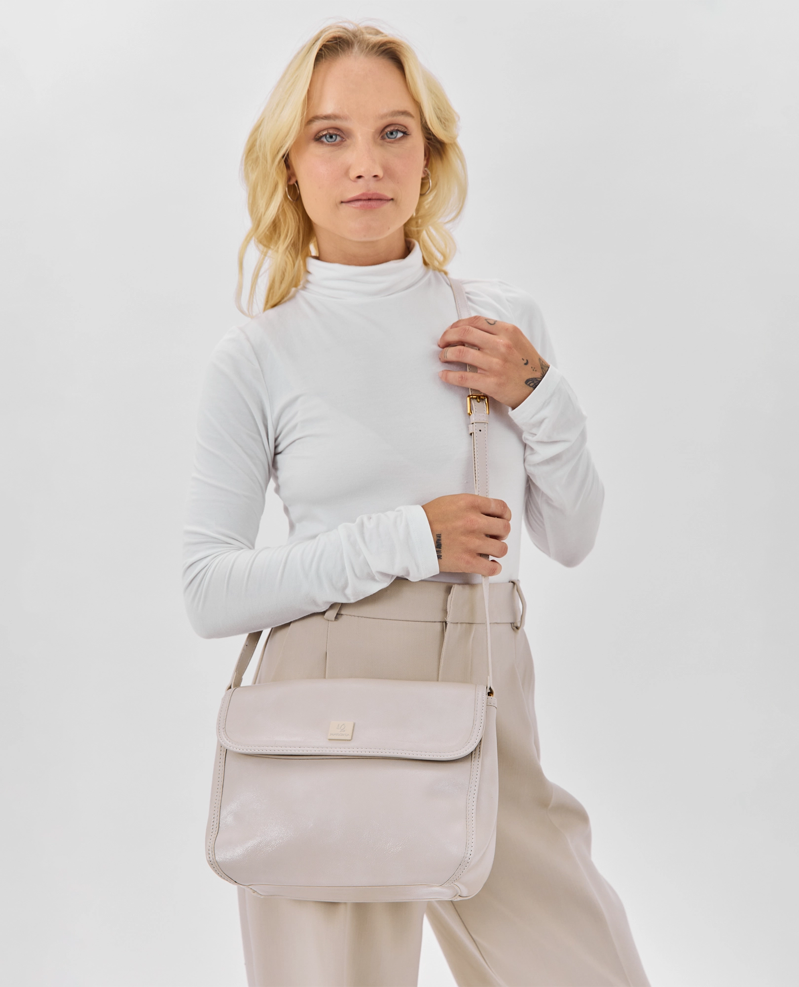 תיק צד - סול - B Unique - תיק צד קטן דמוי עור