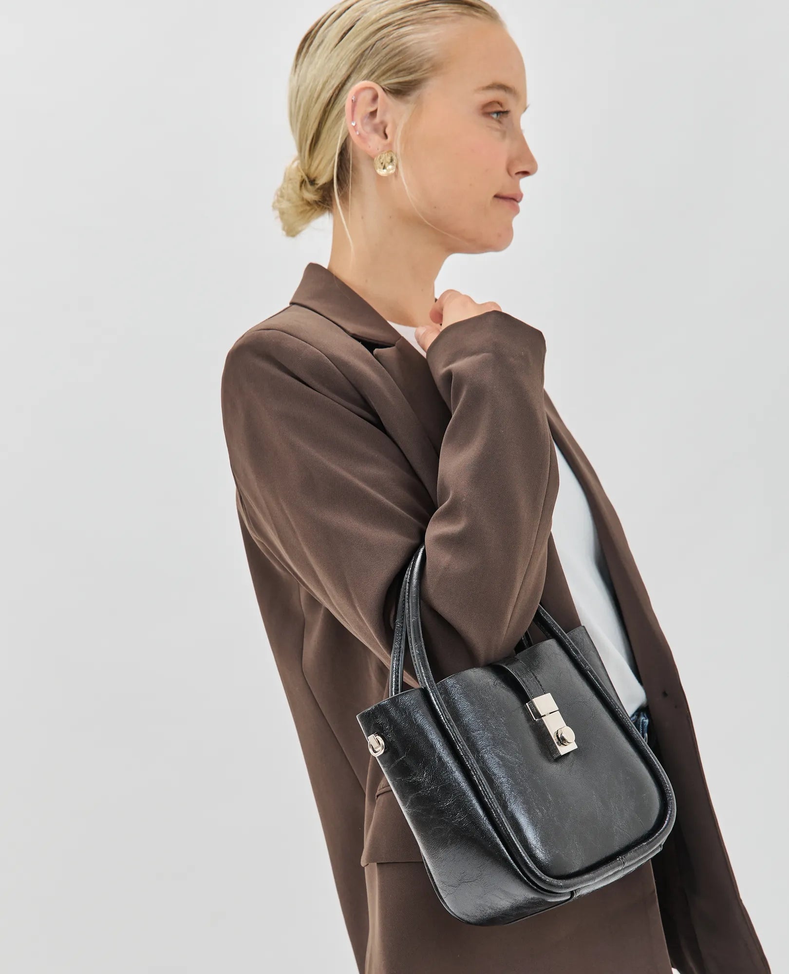 תיק צד- מילאנו - B Unique - תיק צד קטן דמוי עור