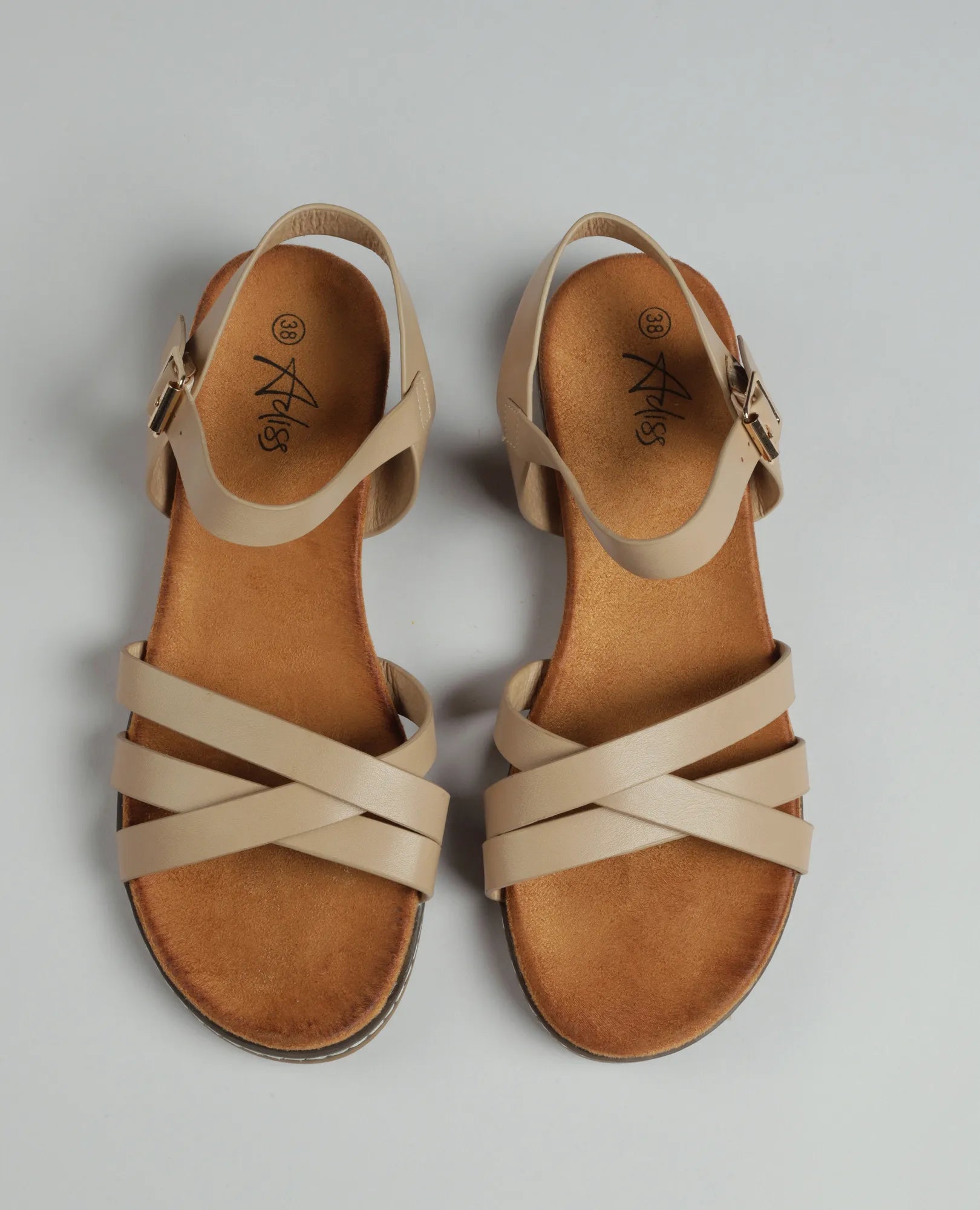 סנדלי רצועות לנשים - B Unique - סנדלים