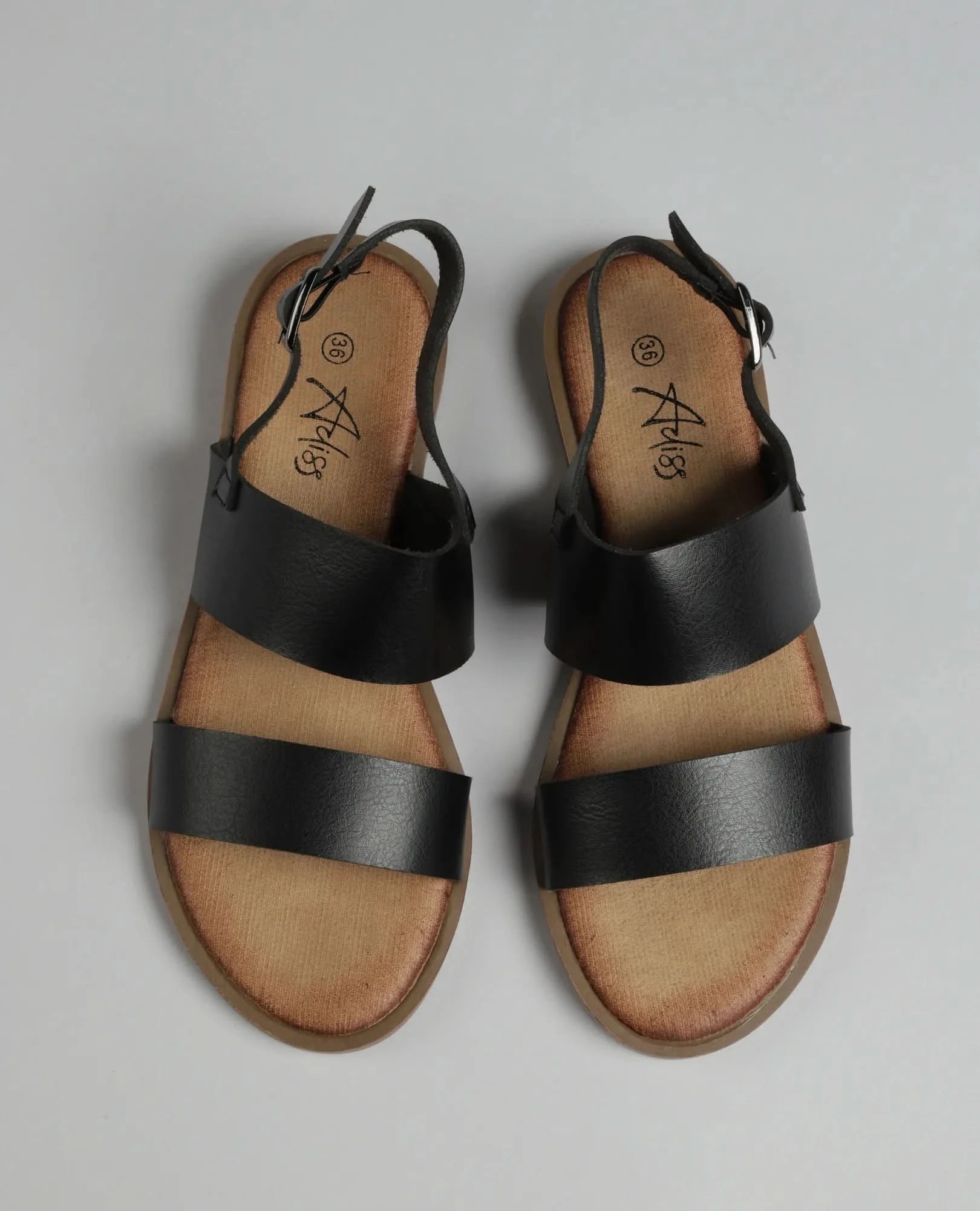 סנדלי רצועות - דביר - B Unique - סנדלים