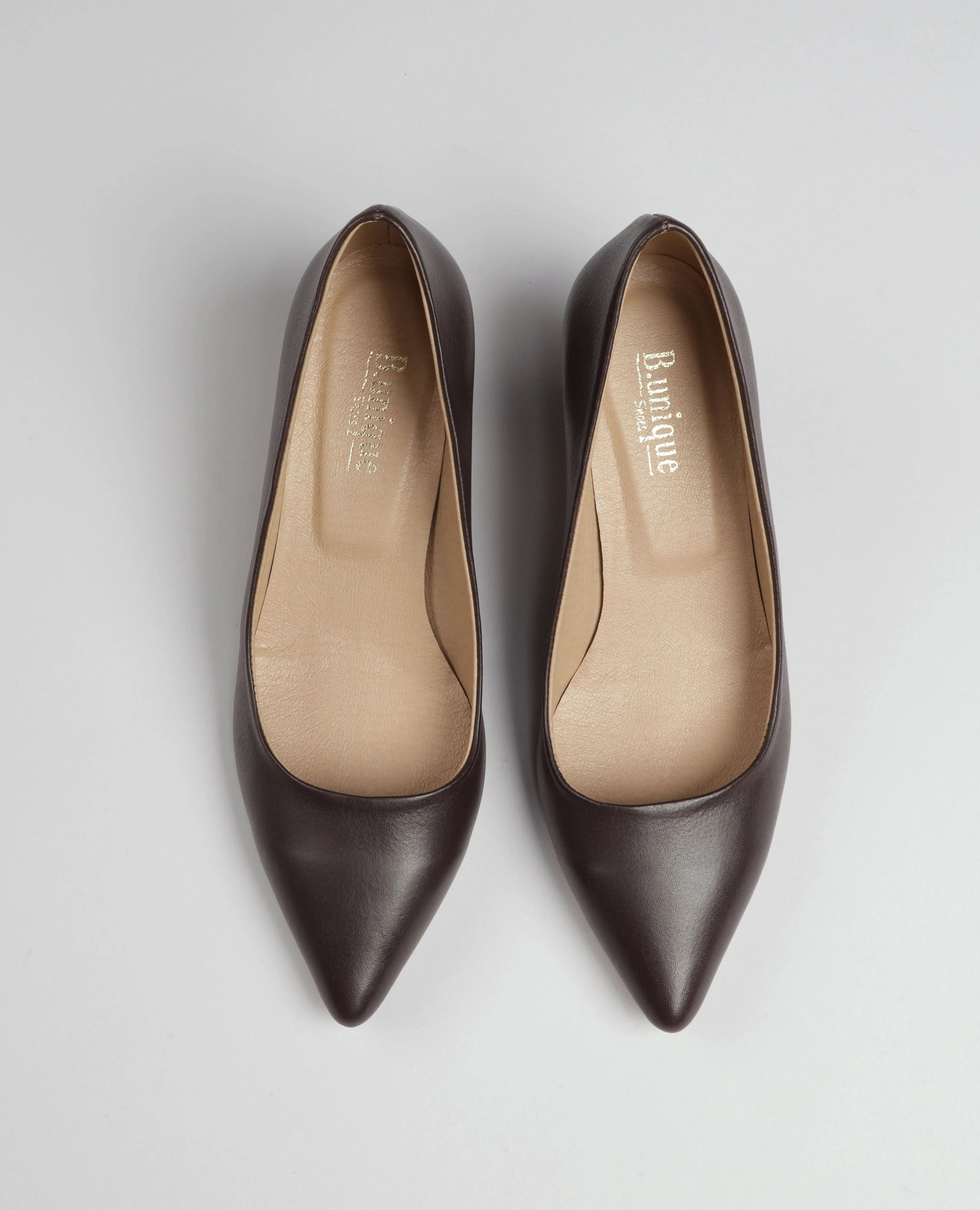 נעלי עקב קלאסיות - לילך - B Unique -  נעלי עקב