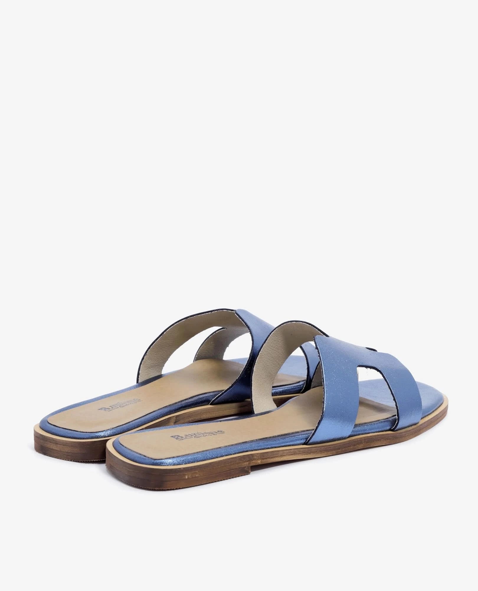 כפכפים שטוחים מרובעים - מיקה - B Unique