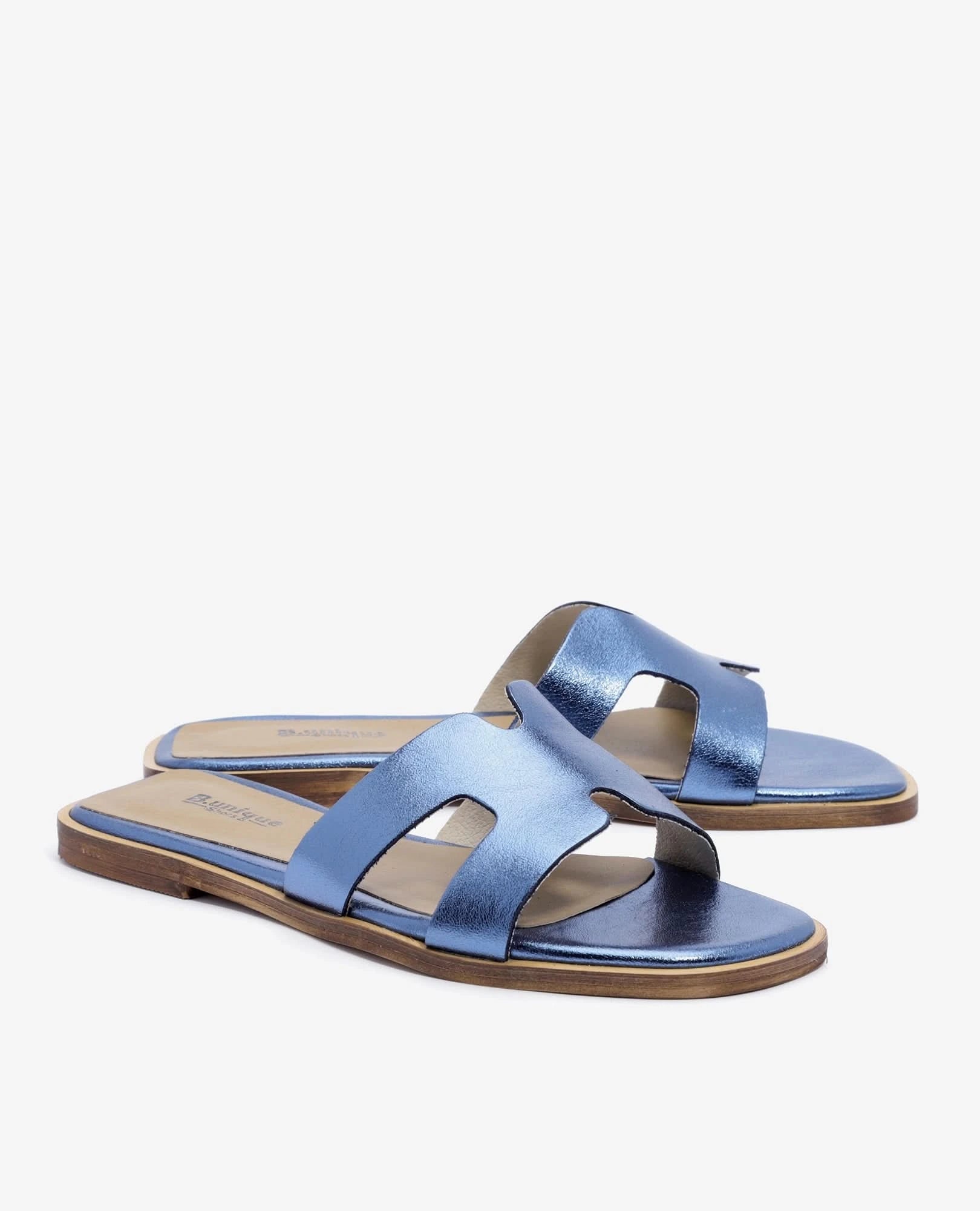 כפכפים שטוחים מרובעים - מיקה - B Unique