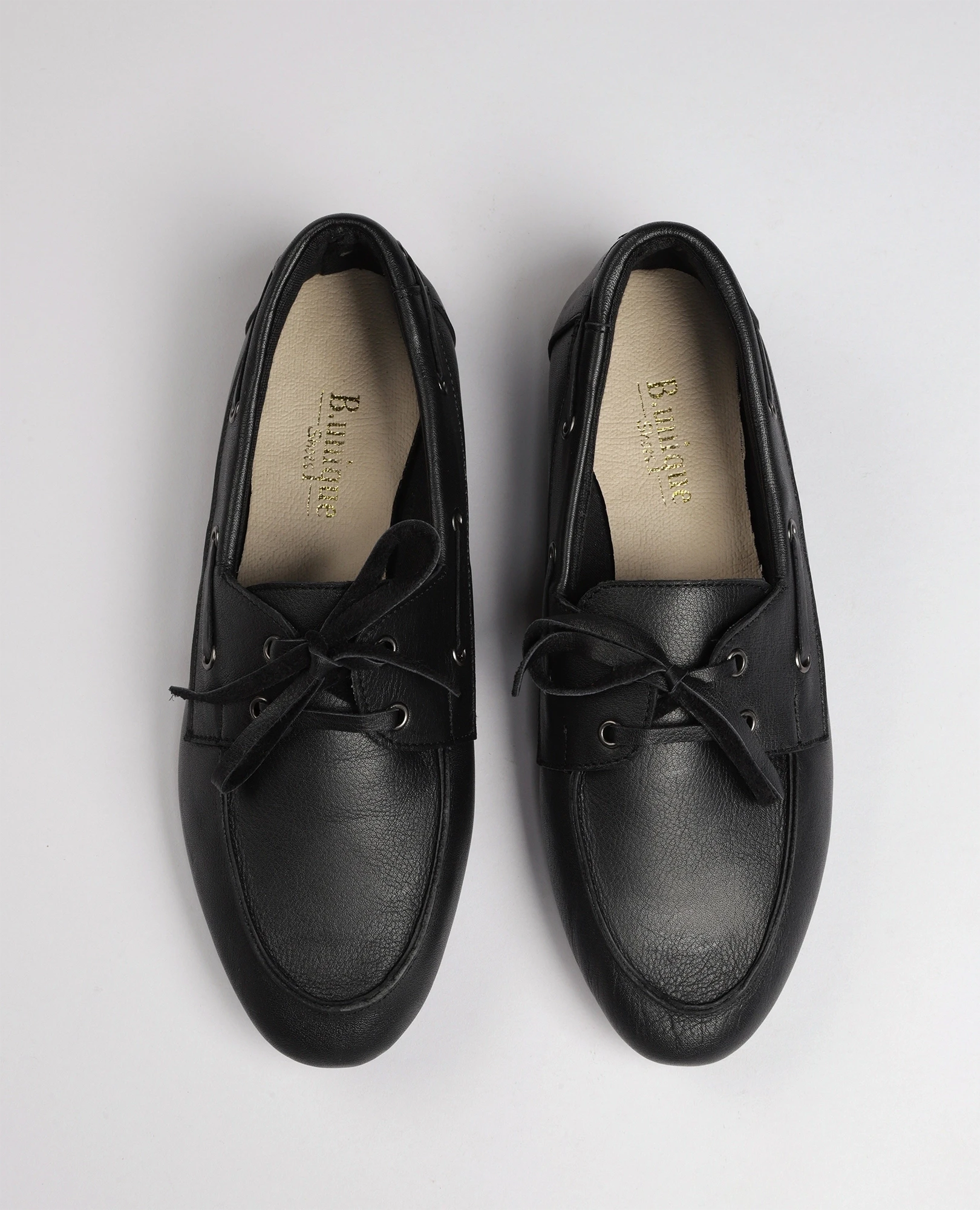 מוקסין עם שרוכים- טופז - B Unique -  דגמי מעבר