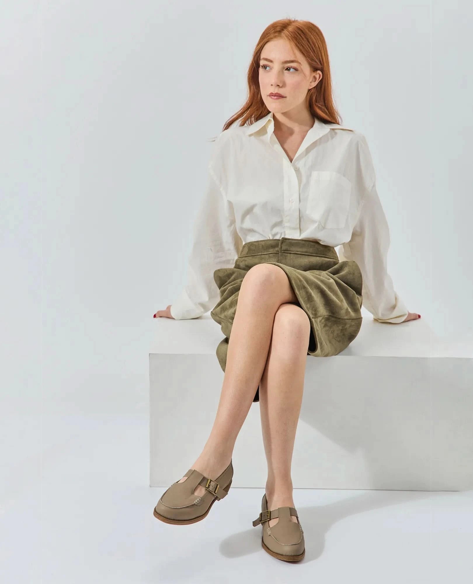 נעלי מוקסין - אמבר - B Unique -  נעלי מוקסין