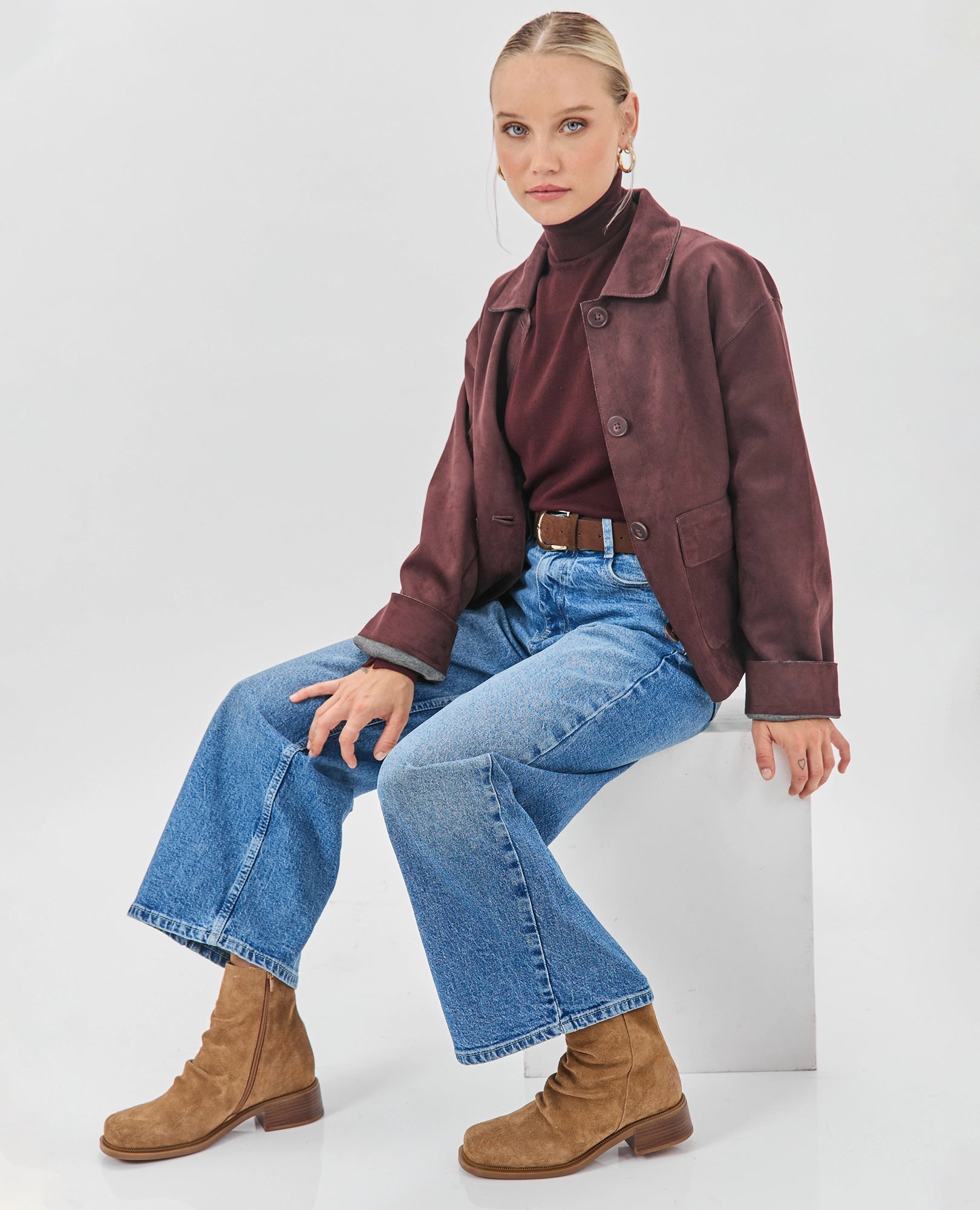 מגפוני זמש - אוראל - B Unique -  מגפונים