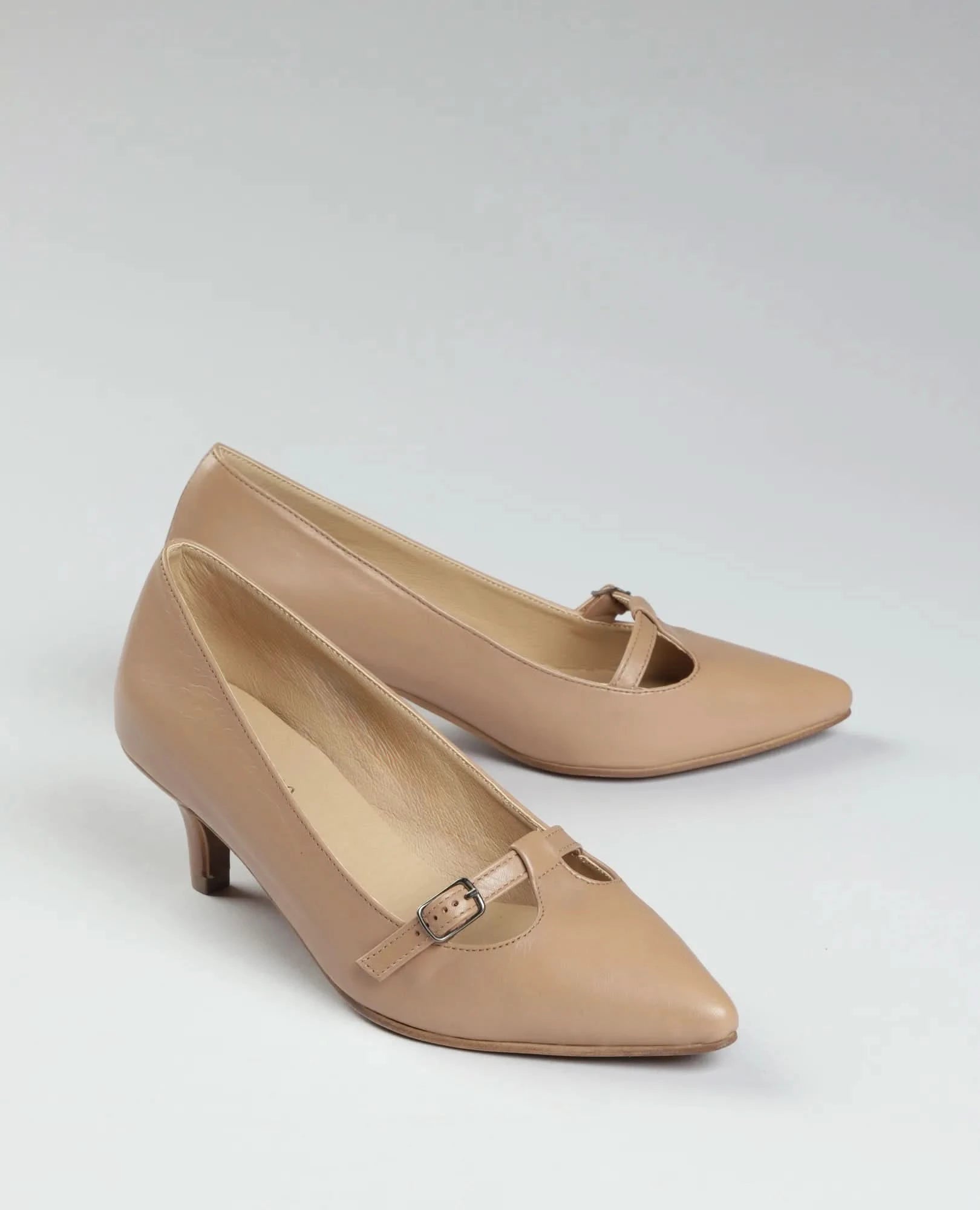 נעלי עקב - אלינה - B Unique -  נעלי עקב