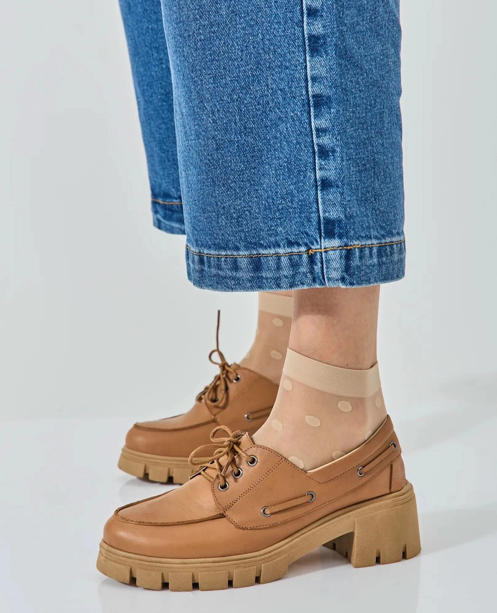 נעלי מוקסין - צליל - B Unique -  נעלי מוקסין