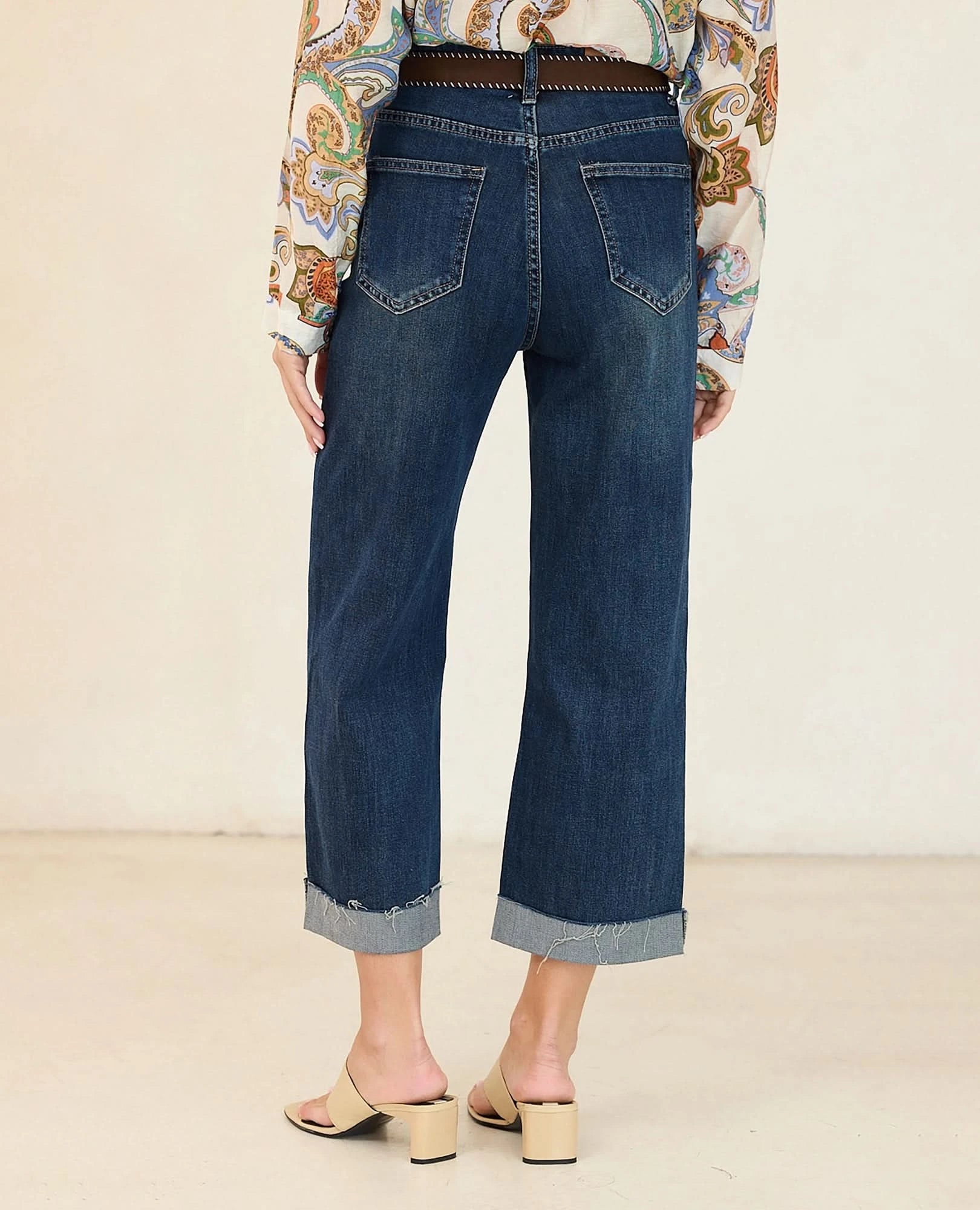 ג'ינס דגם ניו פולי - B Unique -  ביגוד