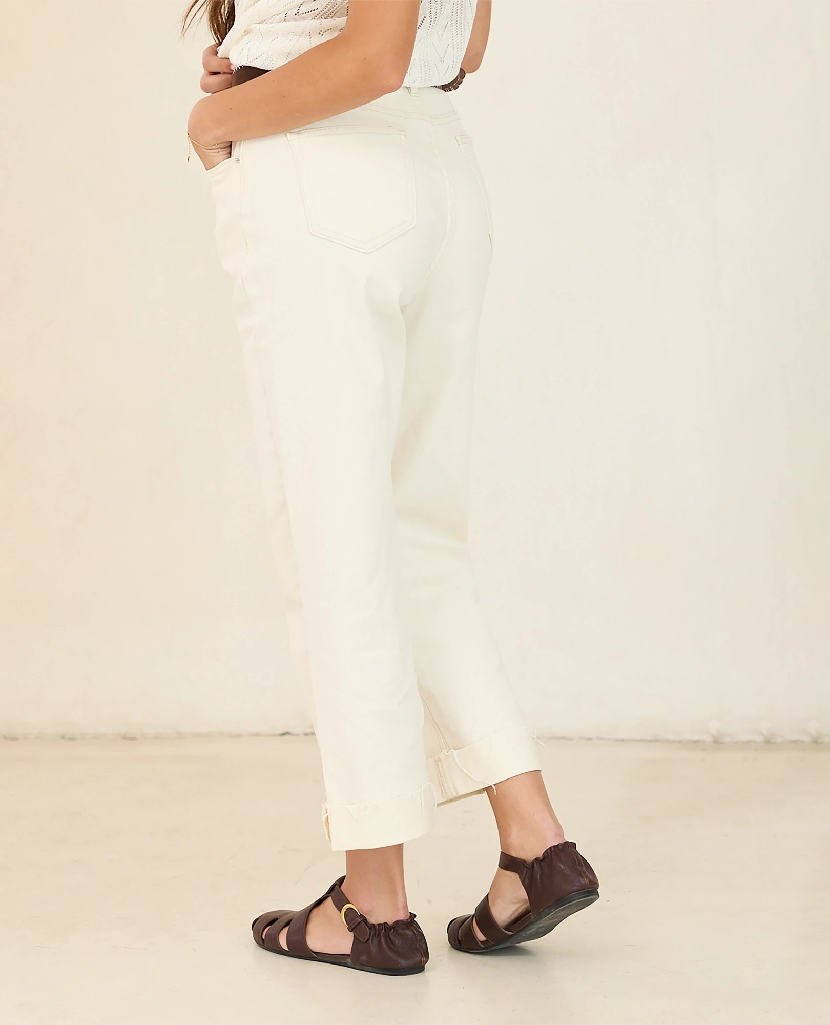 ג'ינס דגם ניו פולי - B Unique -  ביגוד