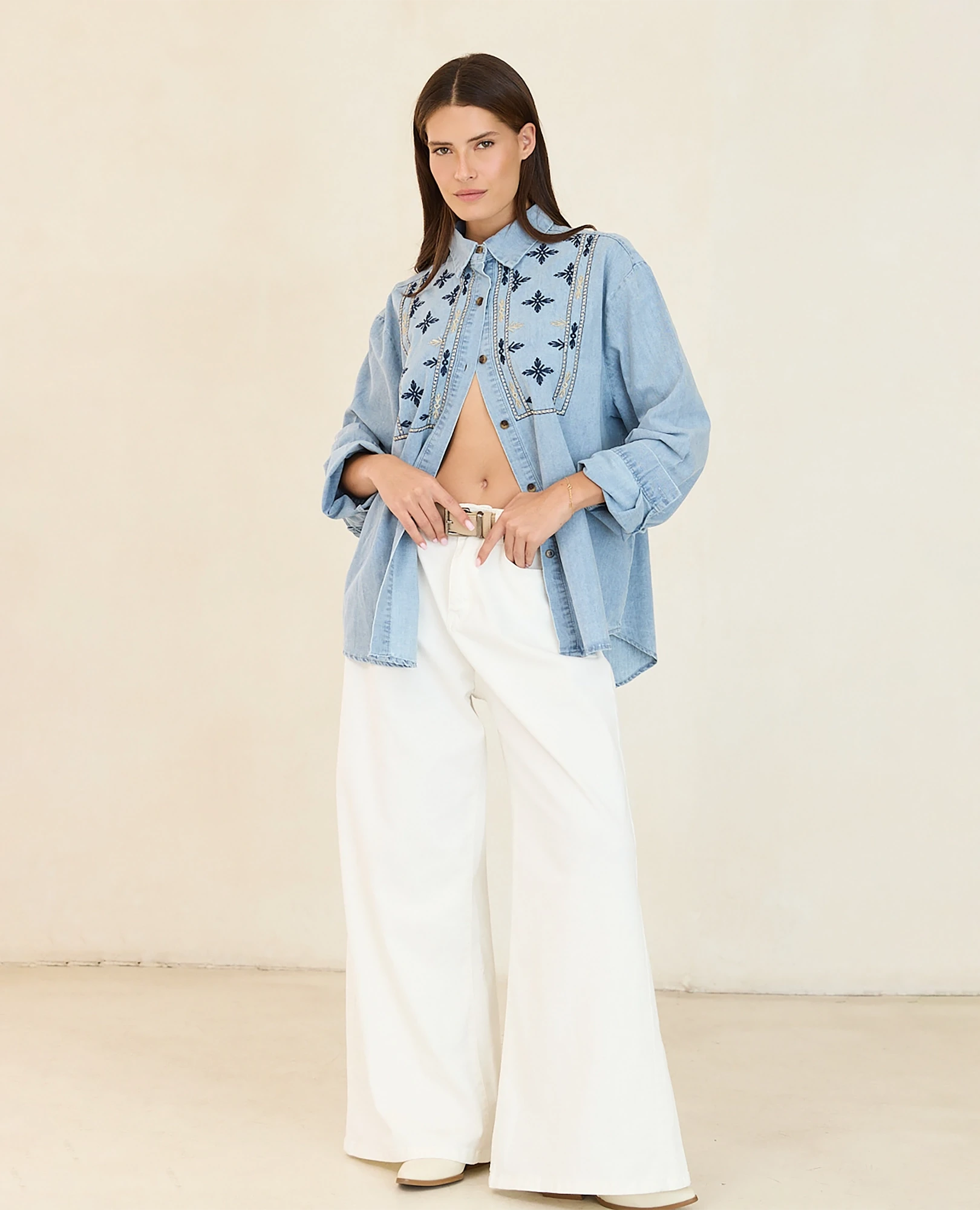 ג'ינס דגם מנדי - B Unique -  ביגוד