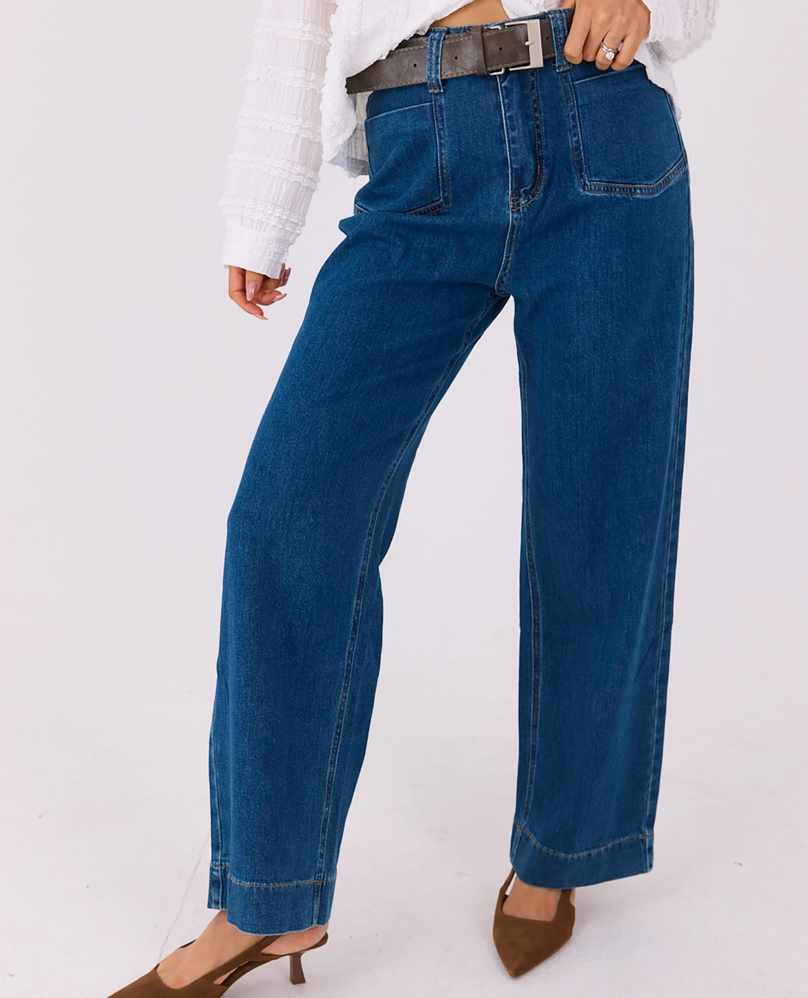 ג'ינס דגם נוגה - B Unique -  מכנסיים