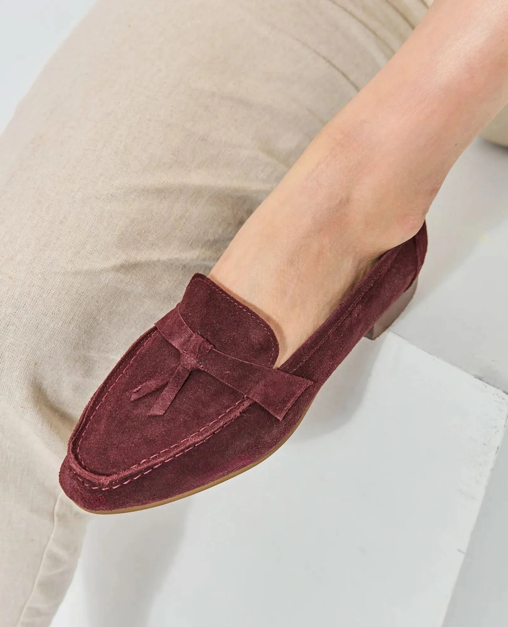 נעלי מוקסין - אביגיל - B Unique -  נעלי מוקסין