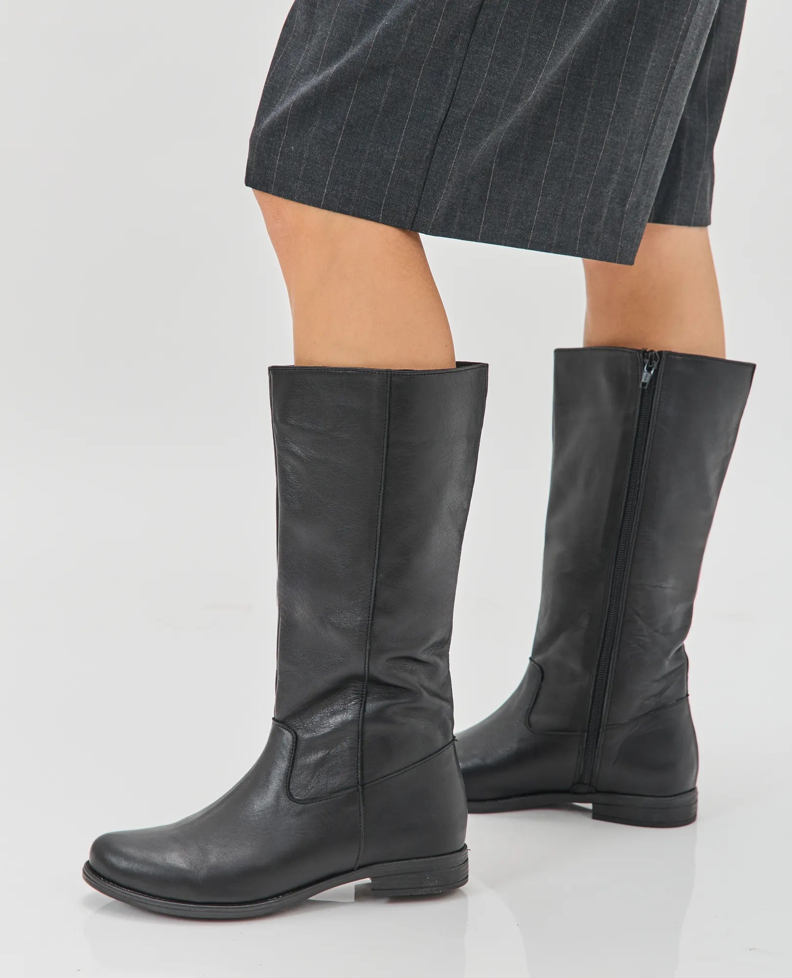 מגפיים שטוחים - נרקיס - B Unique -  מגפיים