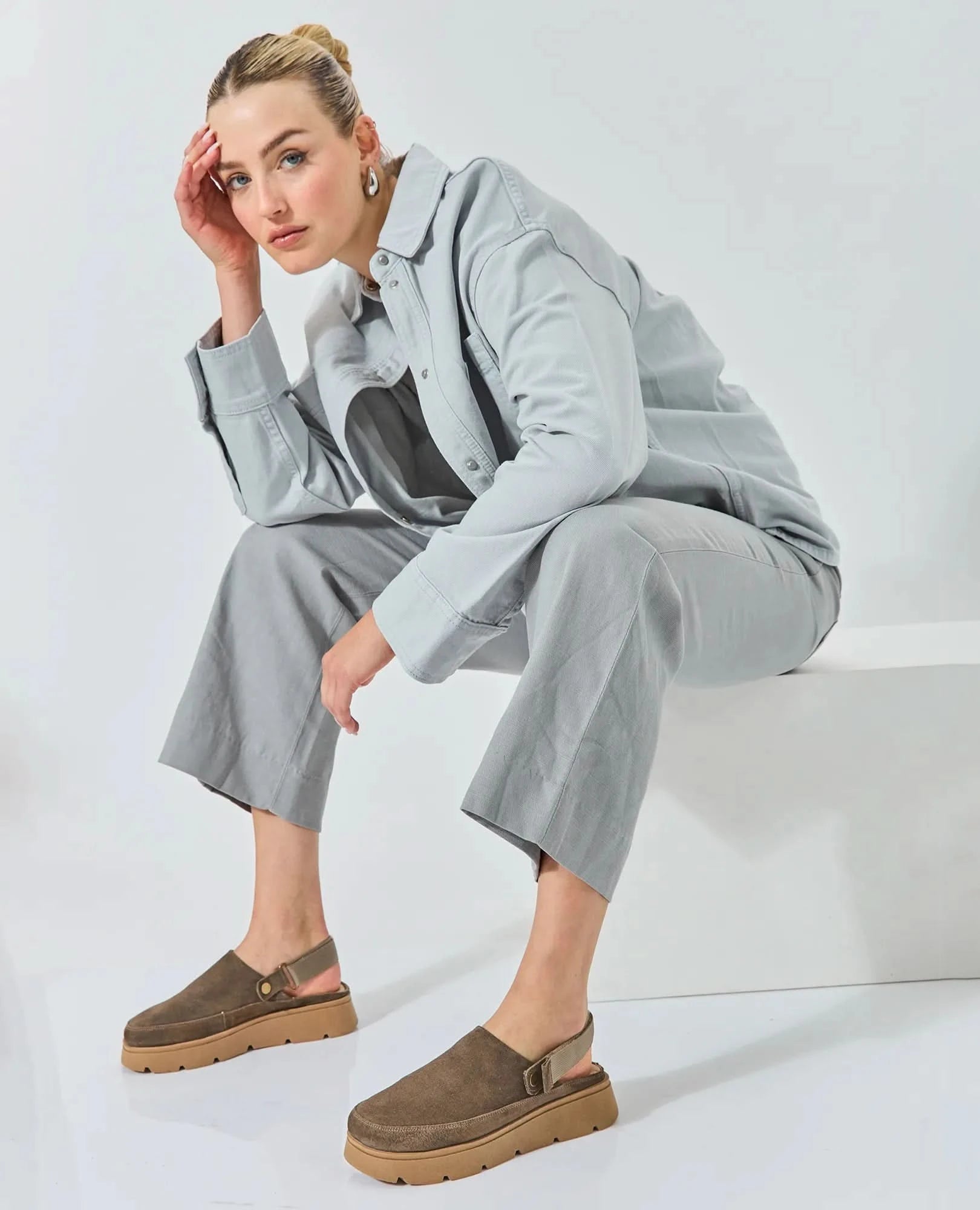 כפכפי פלטפורמה - רובי - B Unique -  כפכפים