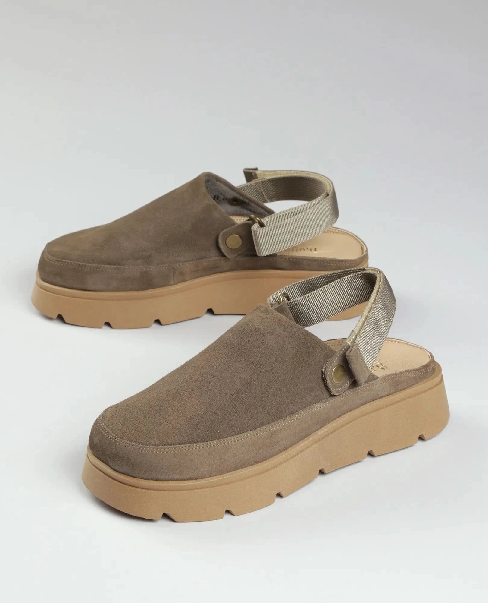 כפכפי פלטפורמה - רובי - B Unique -  כפכפים