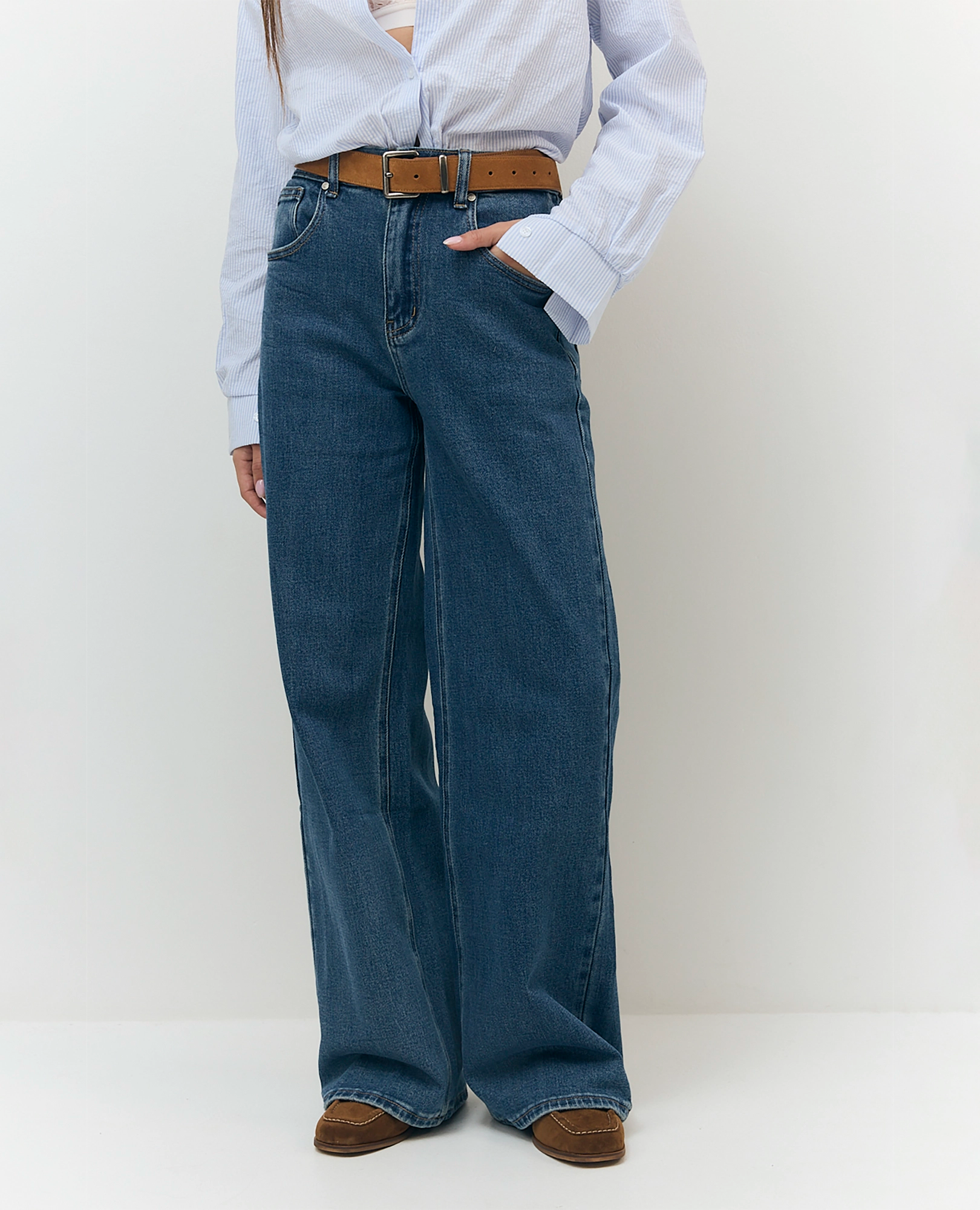 ג'ינס דגם ג'ני - B Unique -  מכנסיים