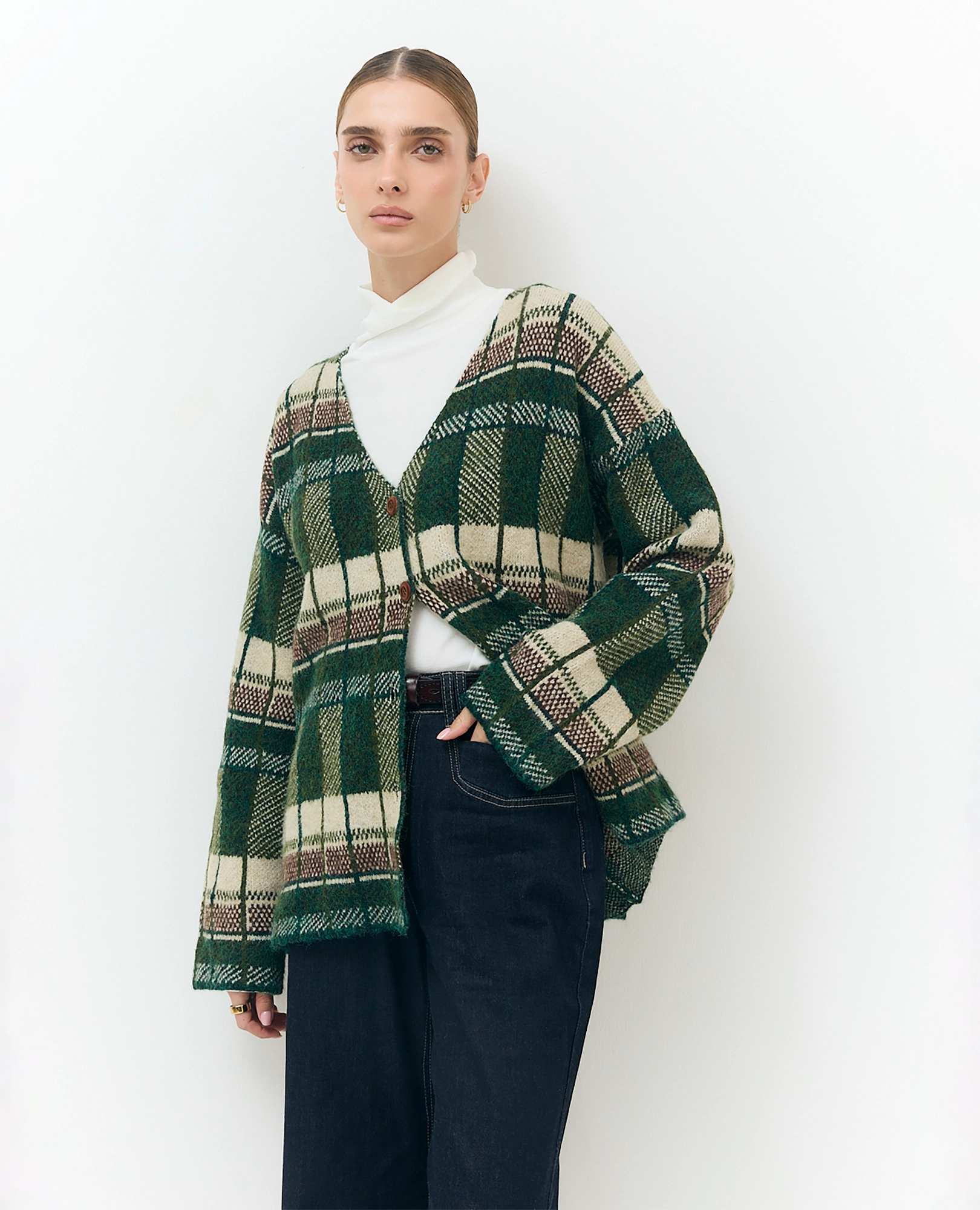 סריג רטרו כפתורים - B Unique -  סריגים