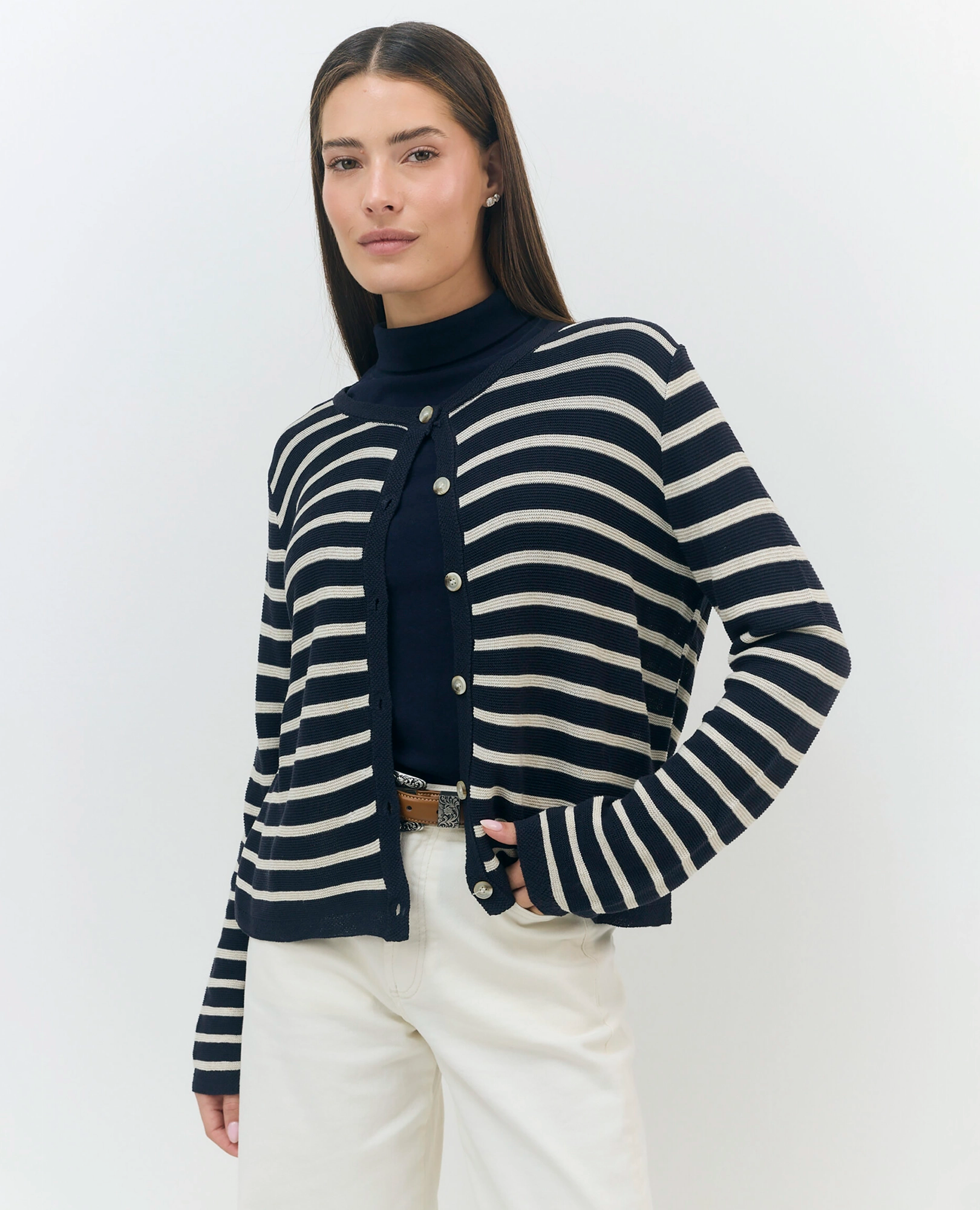 קרדיגן פסים דגם סיטי