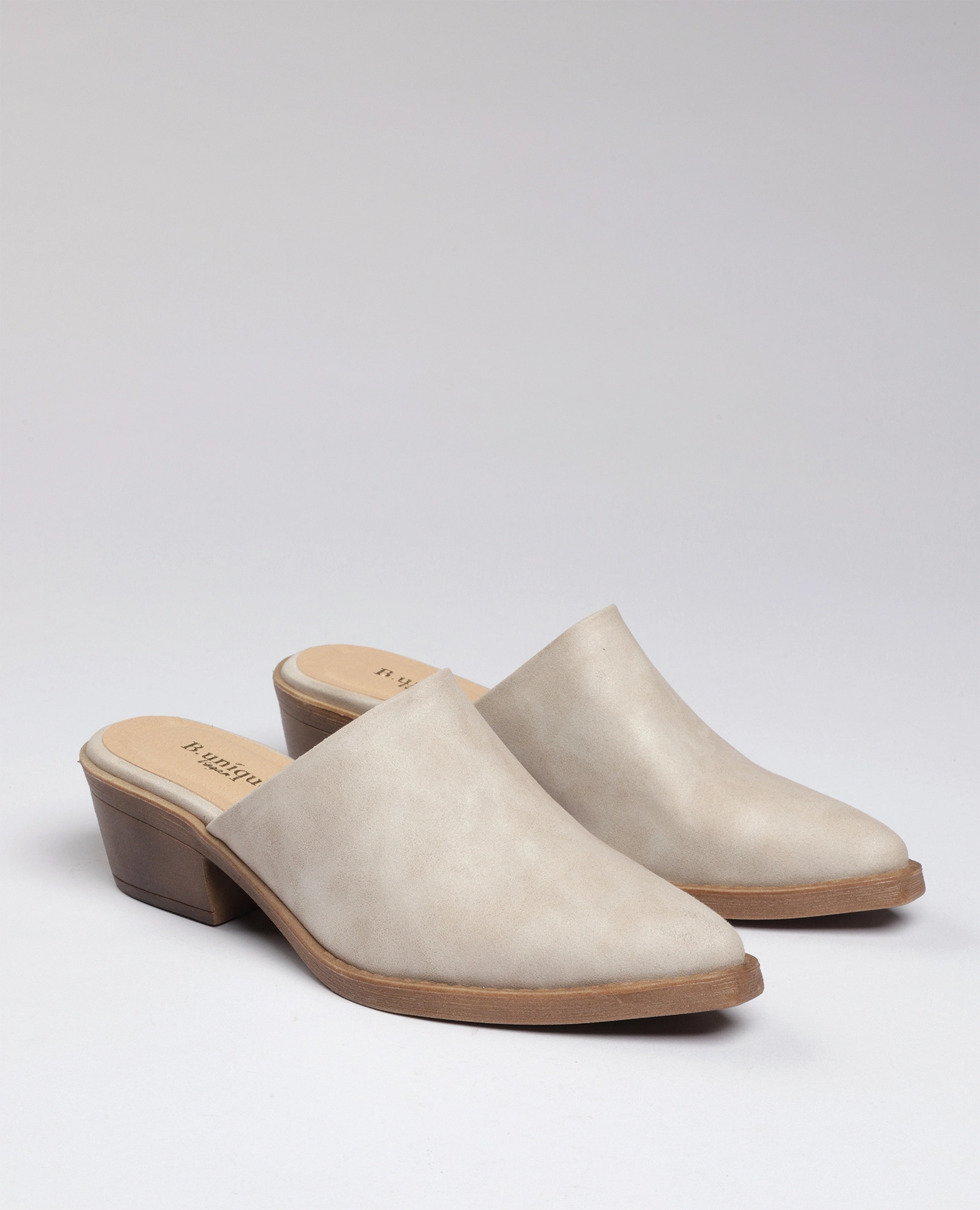 כפכפי עקב- אליה - B Unique -  כפכפים טבעונים