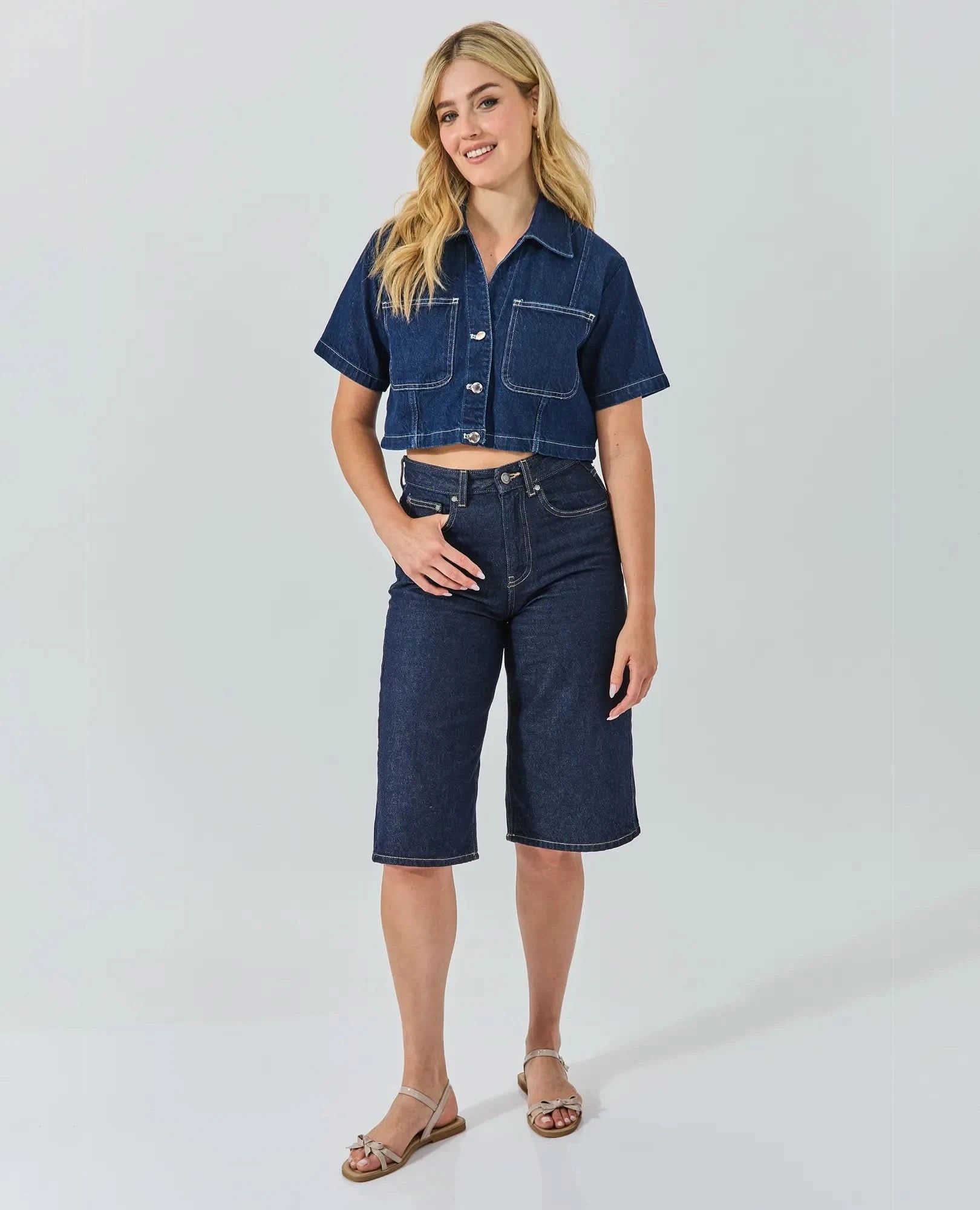 סנדלים שטוחים - רויטל - B Unique -  סנדלים