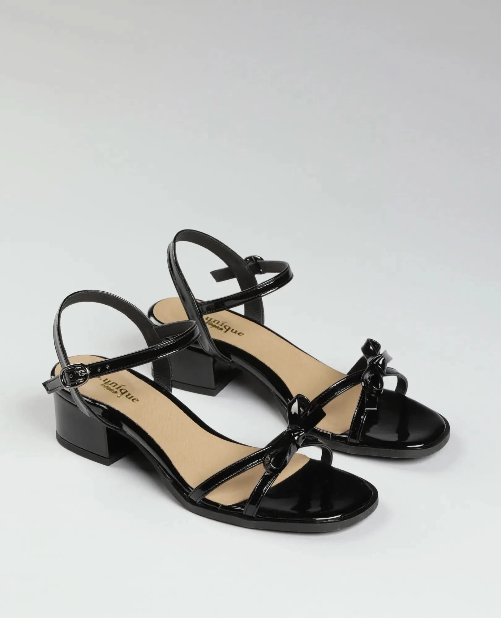 סנדלי עקב - אריאל - B Unique -  סנדלים