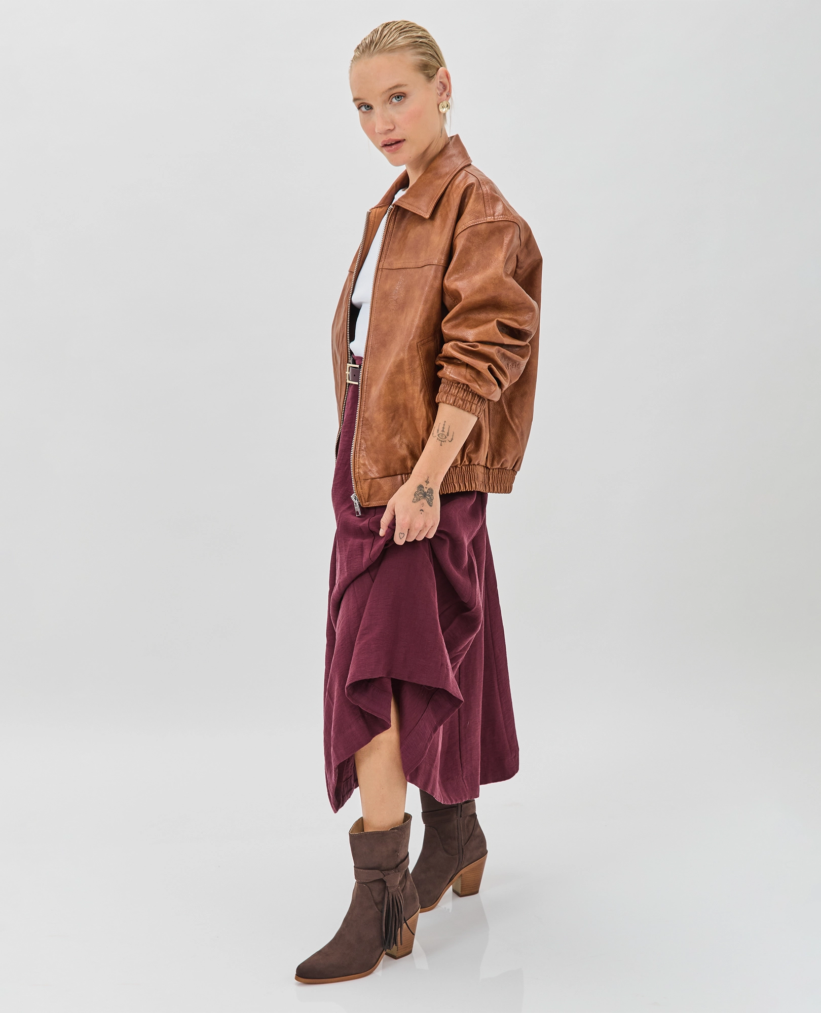 מגפונים עם פרנזים- אורית - B Unique -  מגפונים