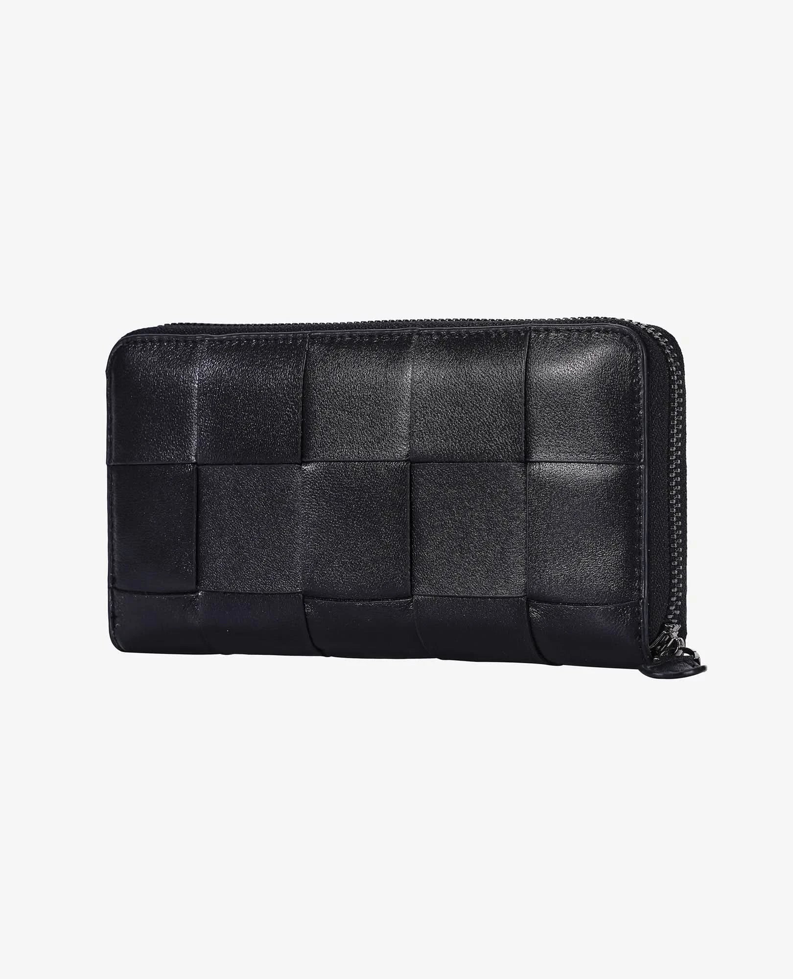 ארנק עור ריבועים- מירית- בי יוניק 