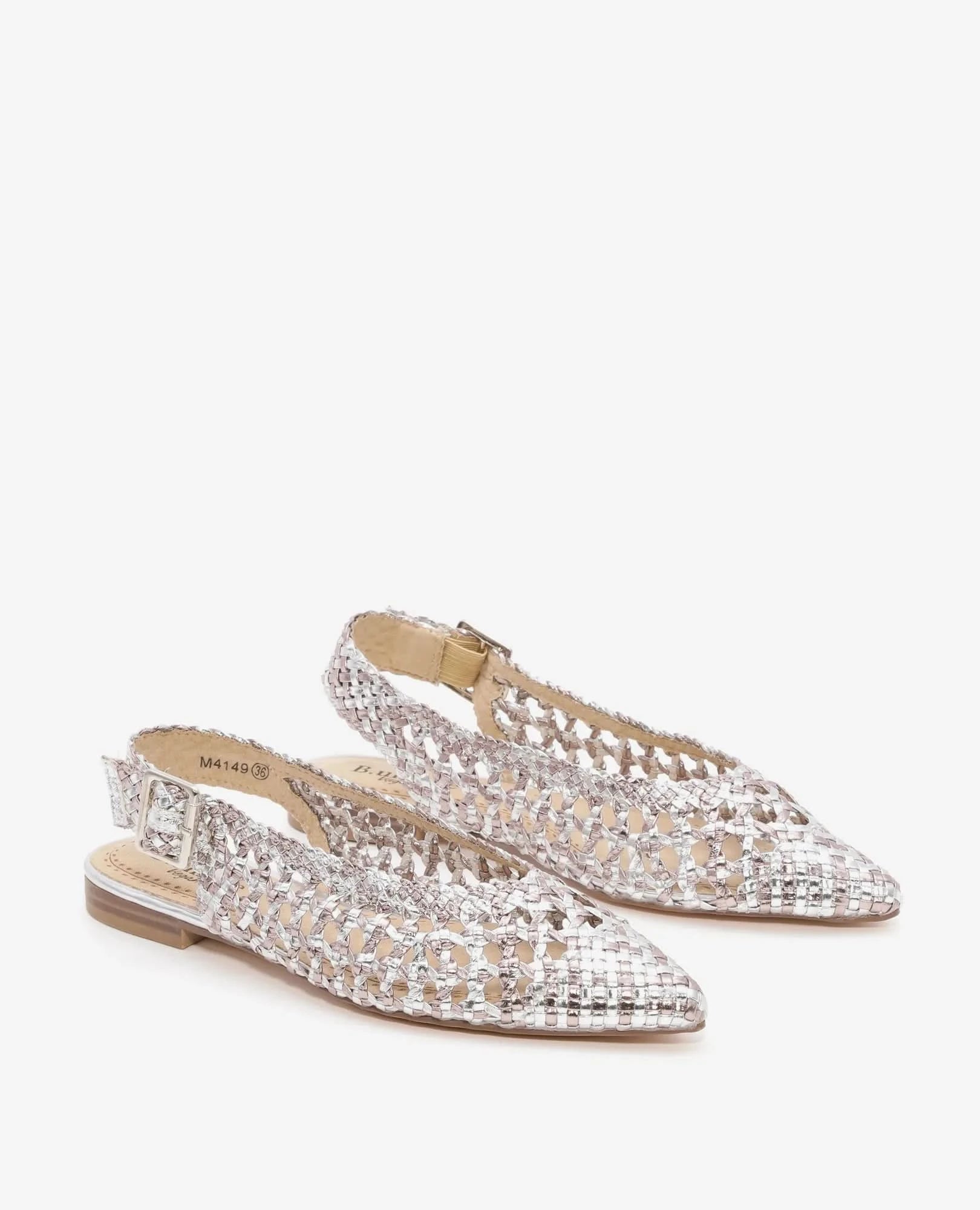 סנדל שטוח קלוע - B Unique