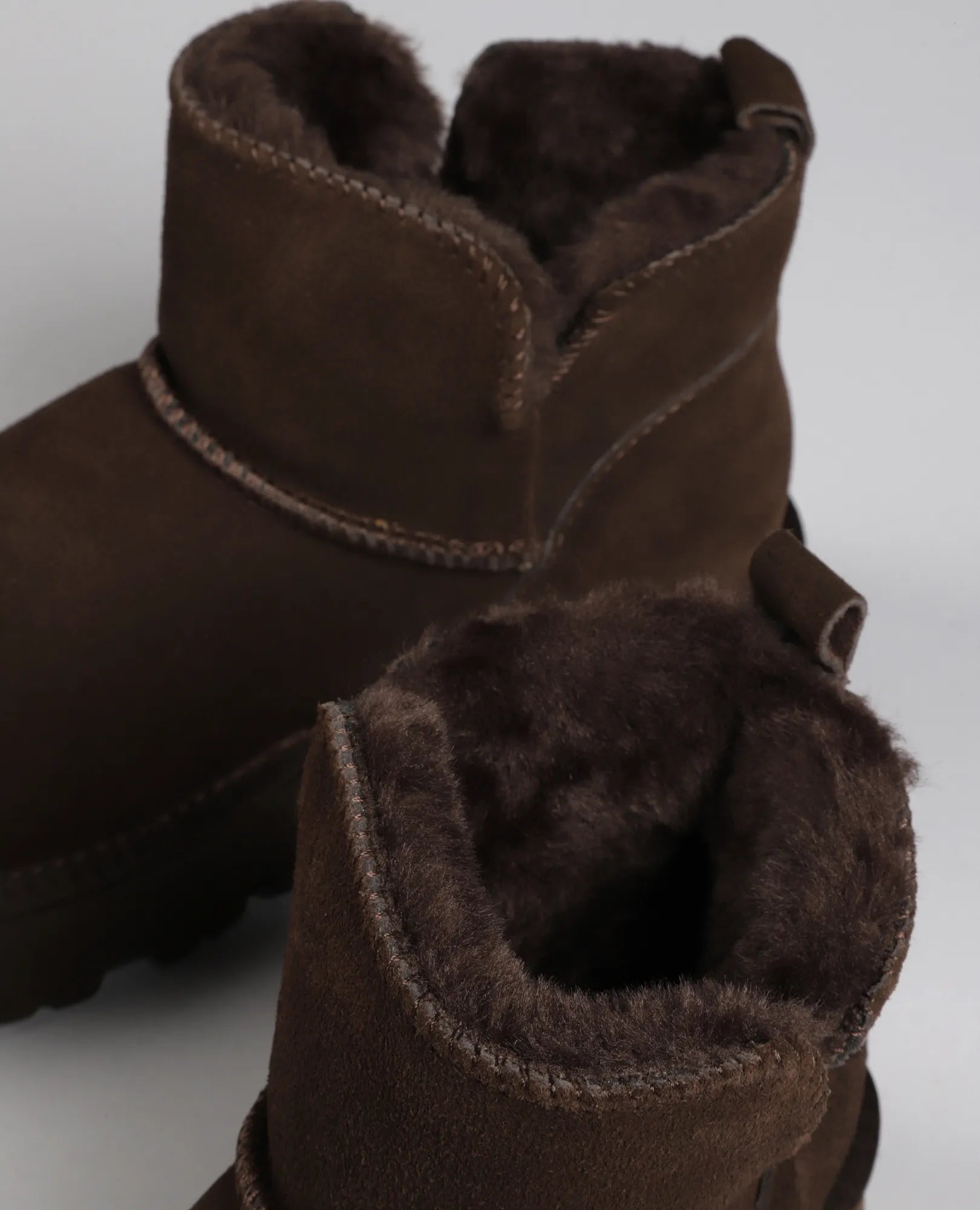 מגפוני פרווה עור - מילאנו - B Unique -  מגפונים