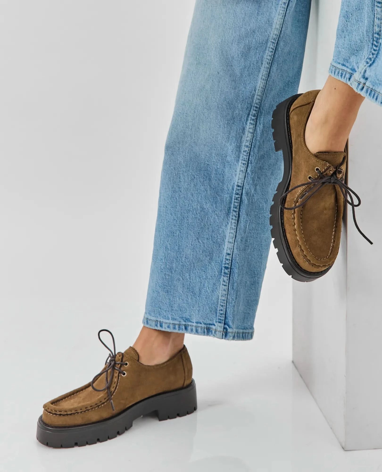 נעלי מוקסין - ויקי - B Unique -  נעלי מוקסין