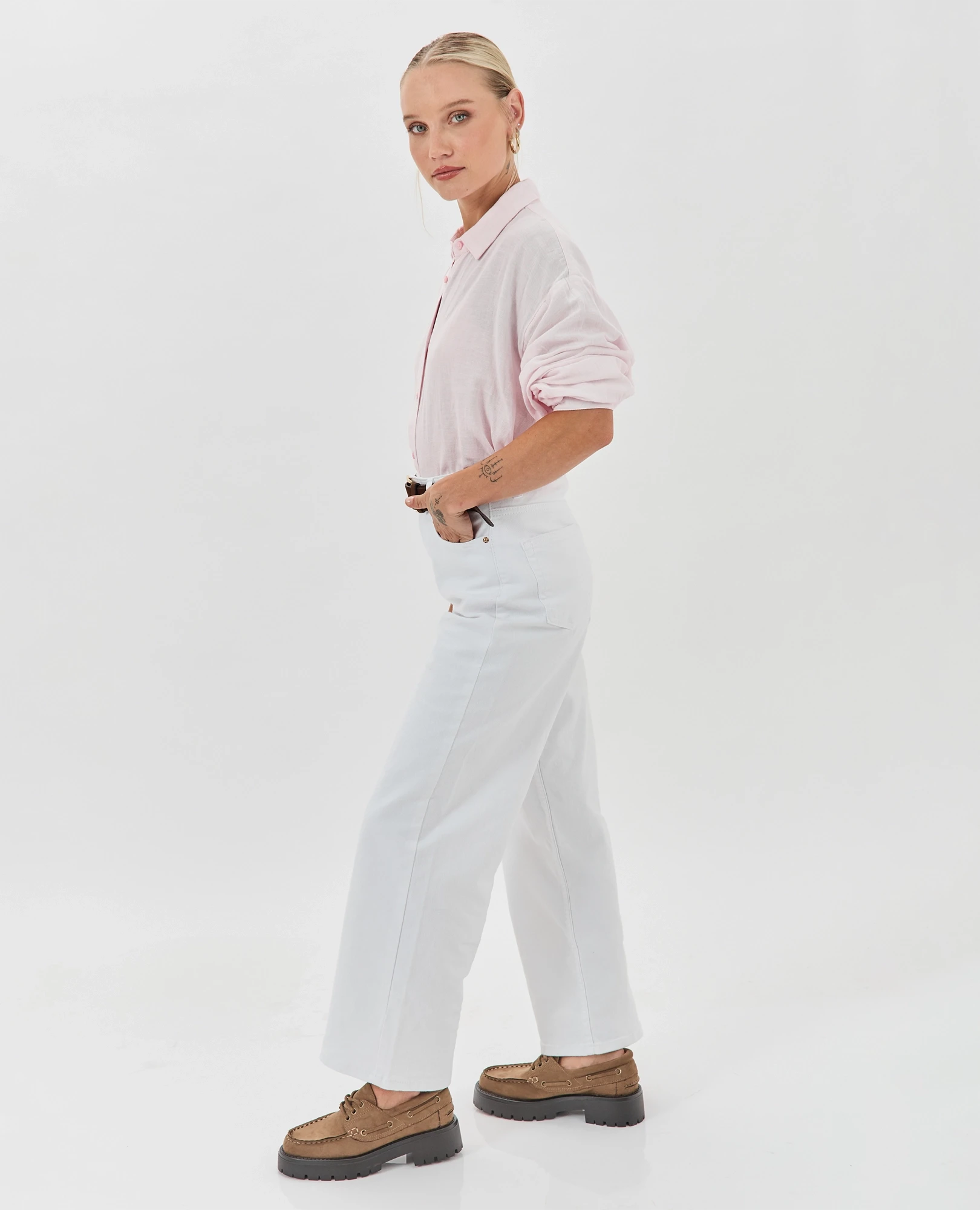 נעלי מוקסין - גילה - B Unique -  נעלי מוקסין