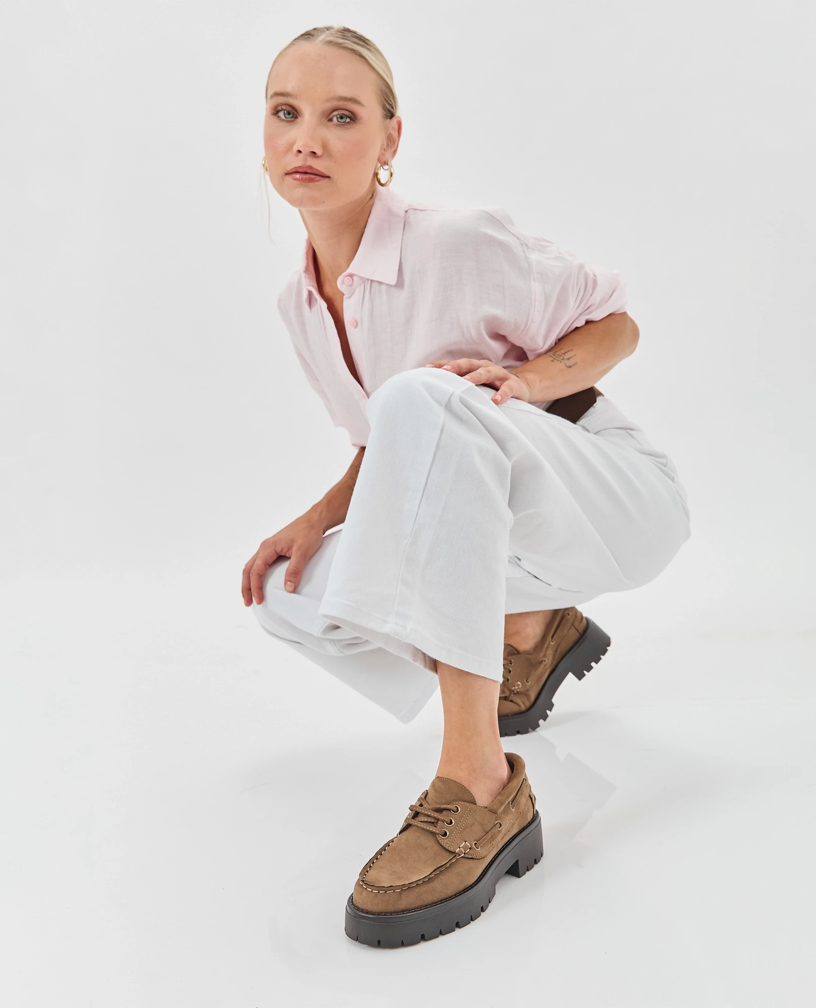 נעלי מוקסין - גילה - B Unique -  נעלי מוקסין