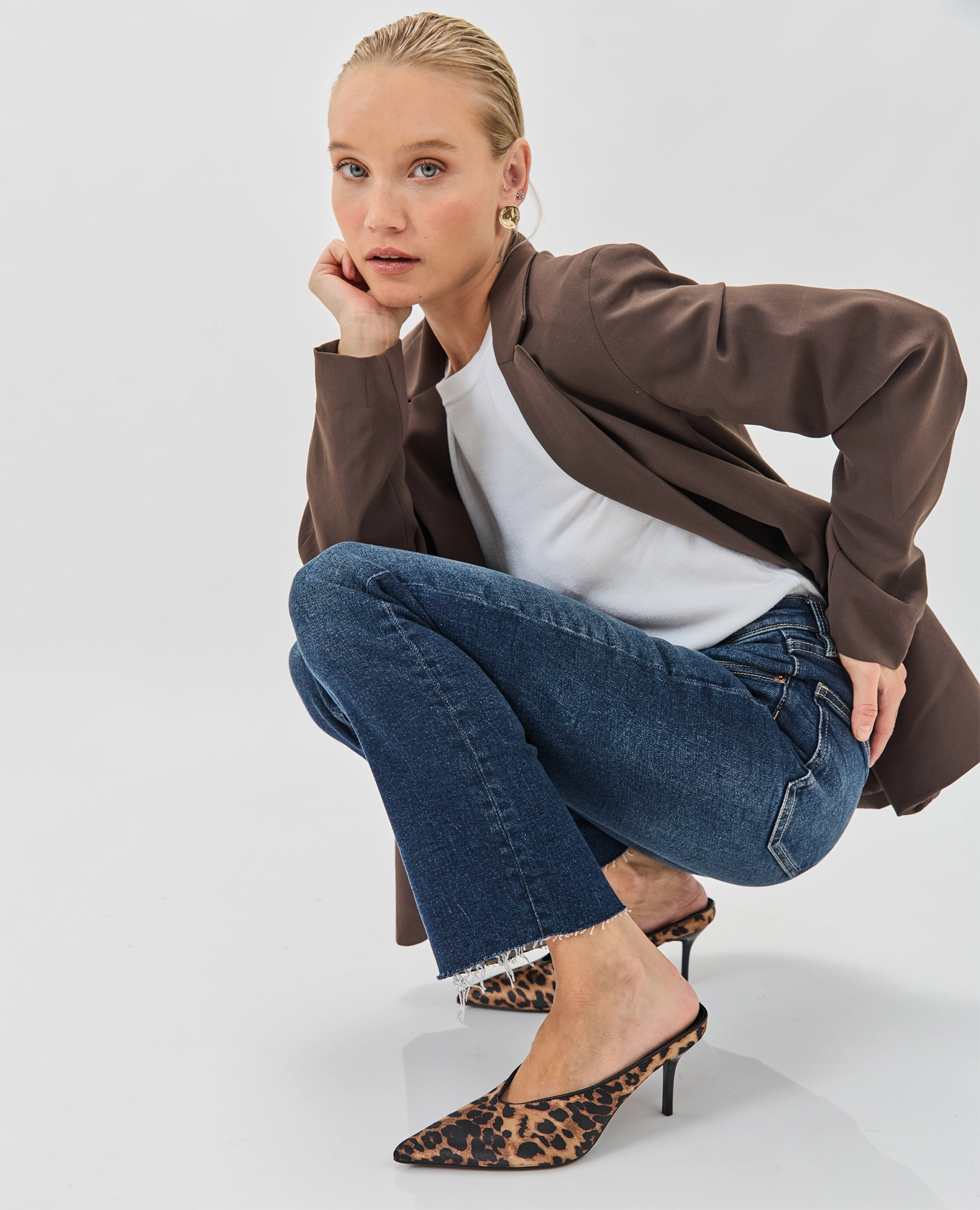 כפכפי עקב - דקל - B Unique -  כפכפי עקב