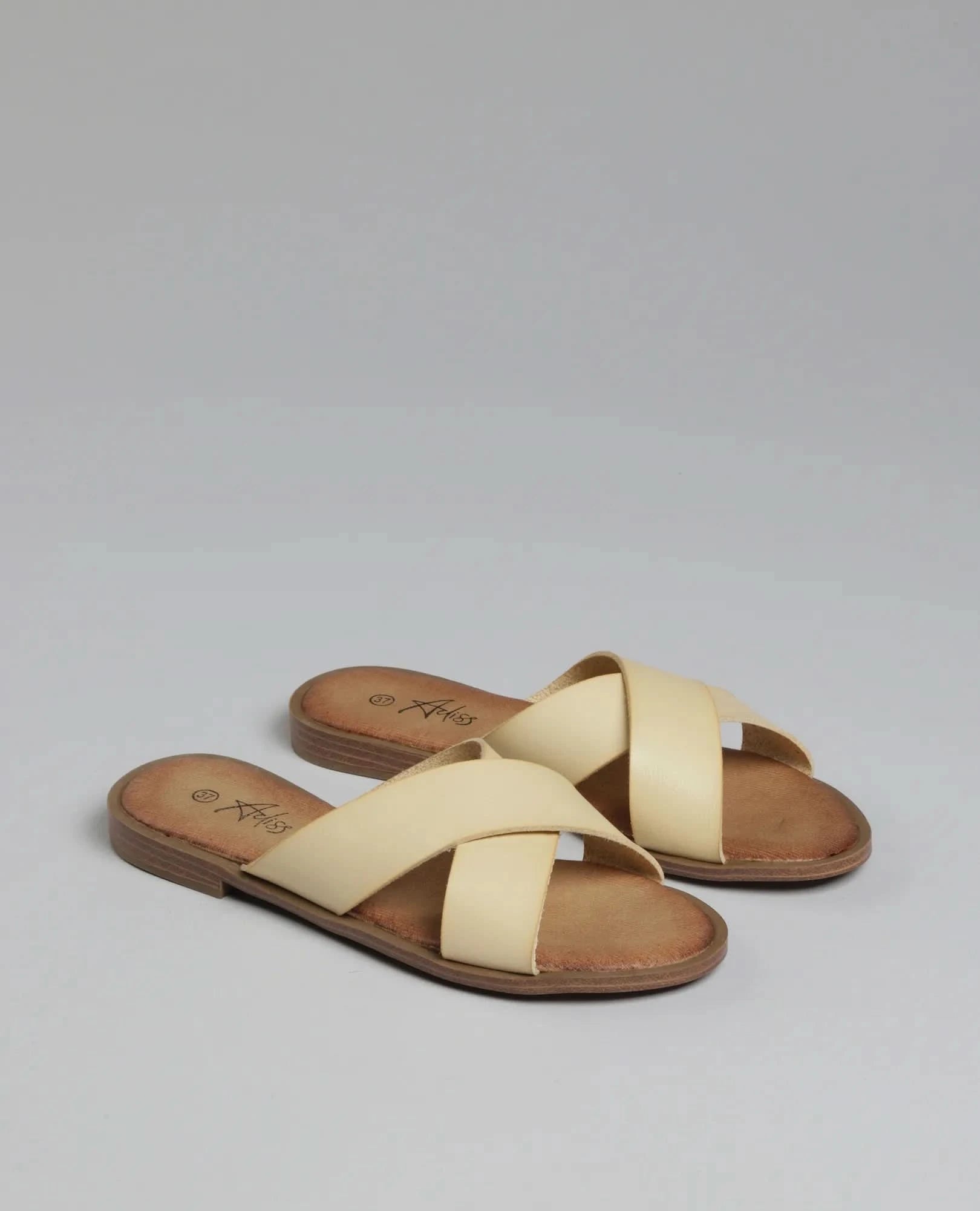 כפכפי איקס שטוחים - B Unique -  כפכפים