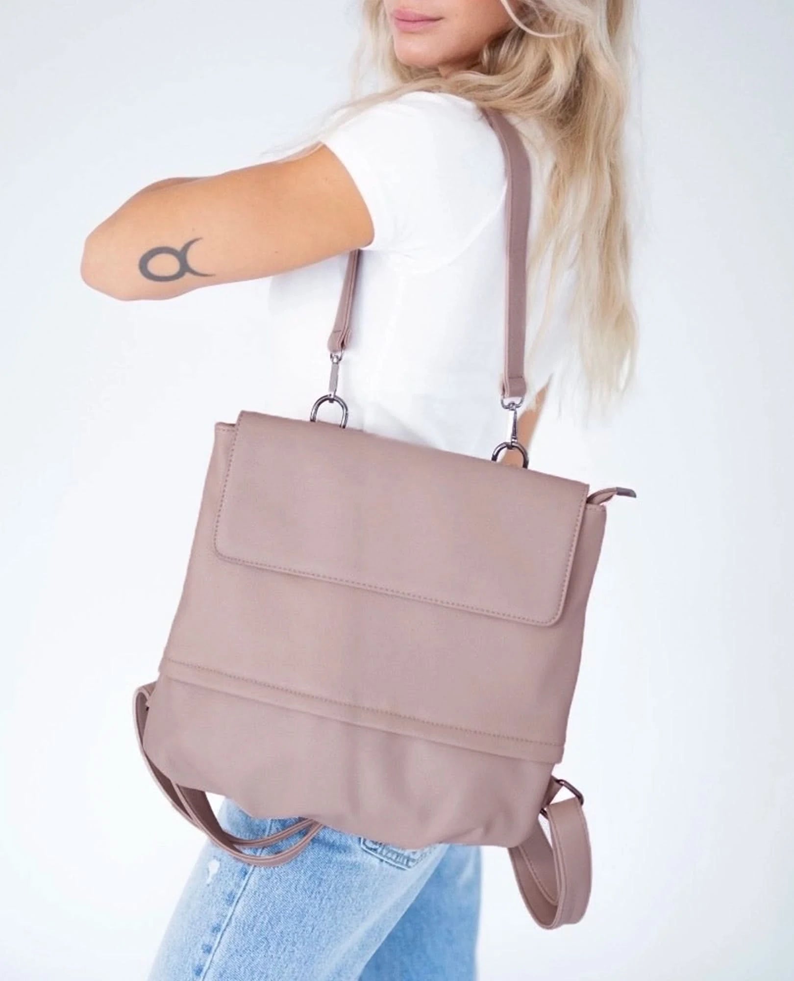 תיק גב וצד- לני - B Unique -  תיק גב